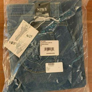 SIWY Bellissima Denim Undone Hem Skinny Jeans
